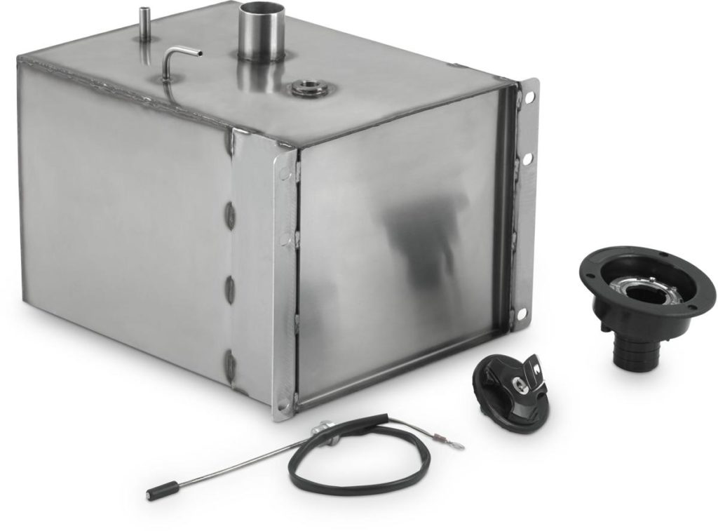 Bnineteenteam 2L Kraftstofftank Für Fahrradumbau, Metall, Schwarz - Robuster Zusatztank Für Motorisierte Fahrräder