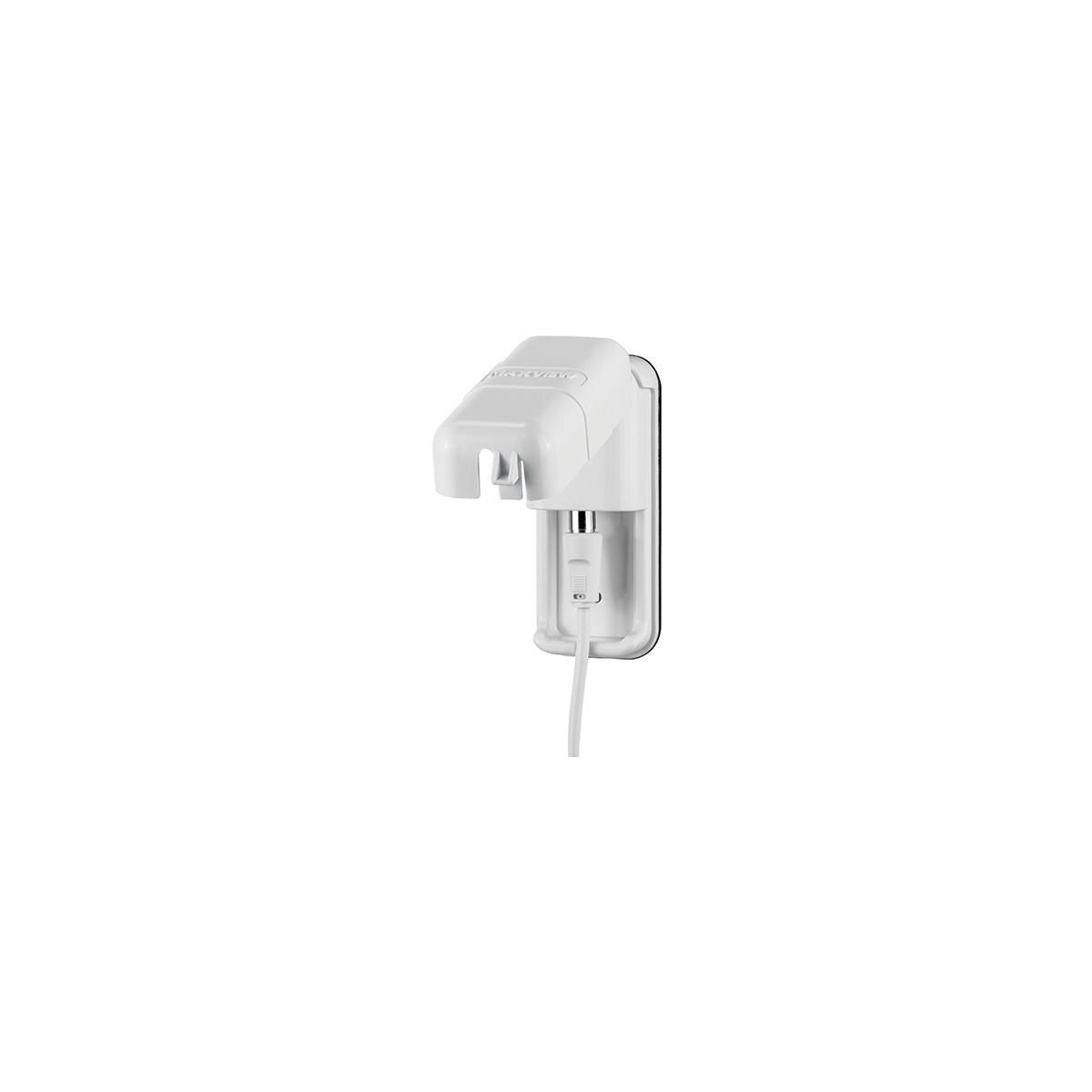 BG Electrical Koaxialsteckdose – 1-fach, Quadratisch, Weiß, Für TV & Radio