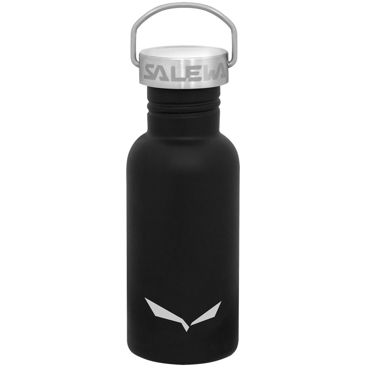 Salewa Aurino 0,75L Edelstahl-Trinkflasche – Schwarz, Rostfrei, BPA-frei Und Recyclebar
