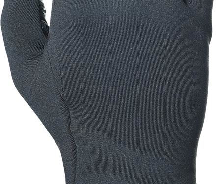 Bequemer Handschuh aus Stretch Fleece mit rutschhemmender Silikonschicht auf Handflächen und Fingern. Ideal für rutschfreies Handling von Hundeleine