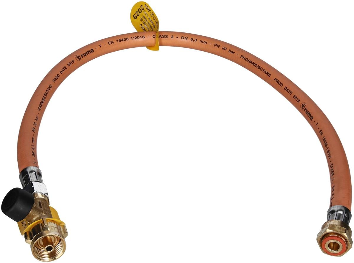 Truma Hochdruckschlauch Mit SBS G.2 - 75cm Gas-Schlauch Mit Sicherung