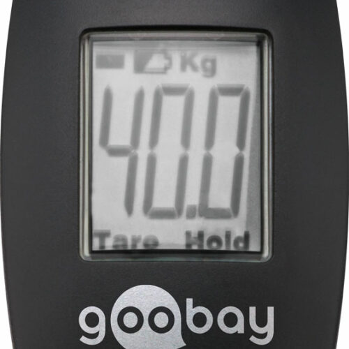 Goobay digitale Vielzweckwaage mit LCD-Anzeige - Outdoor Zubehör