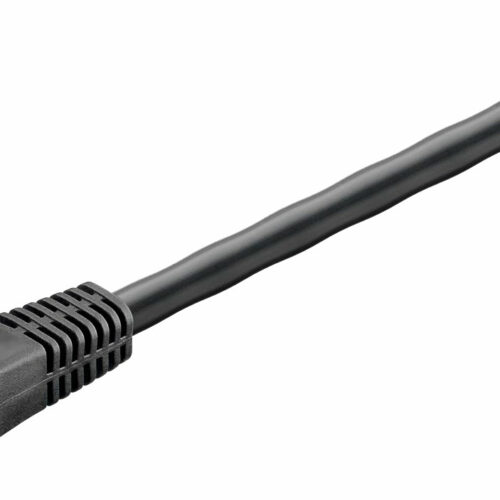 Goobay CAT 6 Outdoor-Patchkabel U / UTP schwarz 15 m - Sat-Zubehör