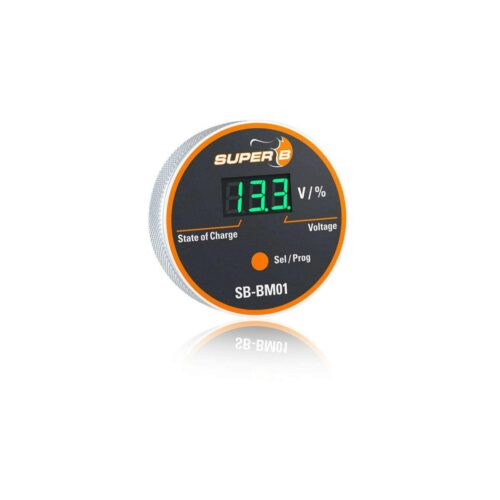 Super B BM01 Batteriemonitor für Epsilon, inkl. 5m Kabel