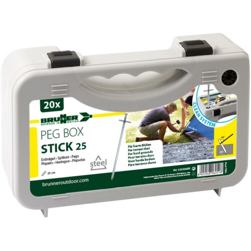 Brunner Peg Box Stick 25, 20er-Pack
