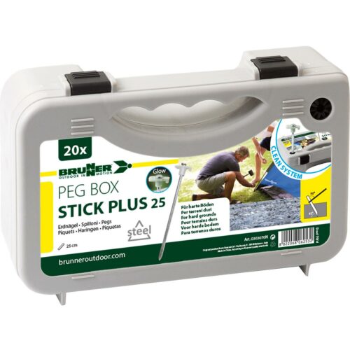 Brunner Peg Box Stick Plus 25, 20er-Pack