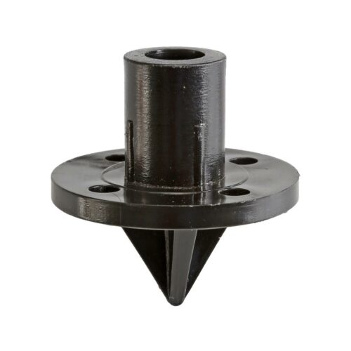 Brunner Polespike Bodenspitze aus Kunststoff, 25mm, 3er-Pack