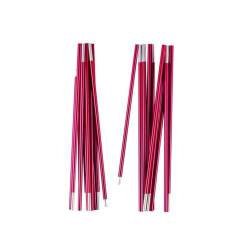 Ferrino X3 FIBERGLASS Gestänge, Ø7,9mm, komplett mit Gummischnur, rot