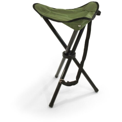 BasicNatue Travelchair Dreibeinhocker, grün