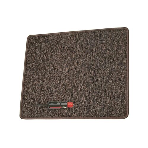 Pro Car Heizteppich, 12V, dunkelbraun, 60x70cm
