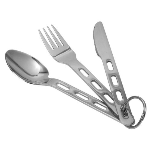 Brunner Biwak Outdoor-Besteckset, 3-teilig