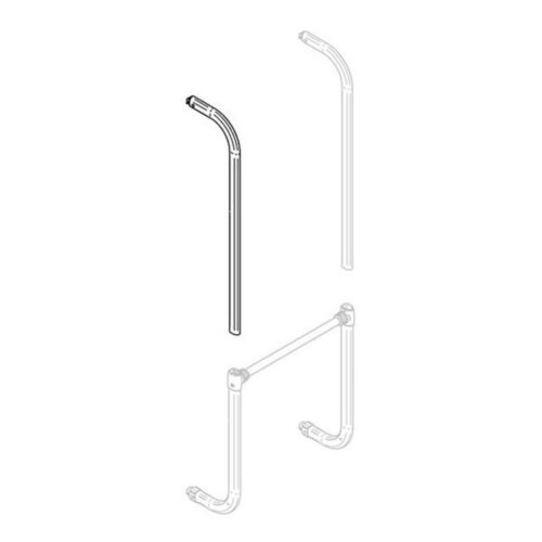 Oberer Tragarm - Thule Ersatzteil Nr. 1500603479 - für Esse Serie, schwarz