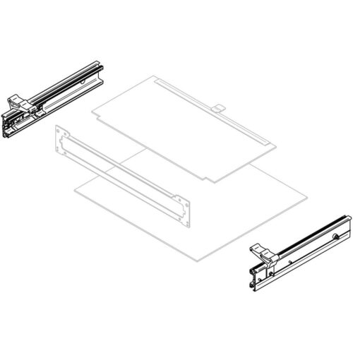 Montagerahmen - Thule Ersatzteil Nr. 1500603228 - für Slide-Out V19 Crafter 550