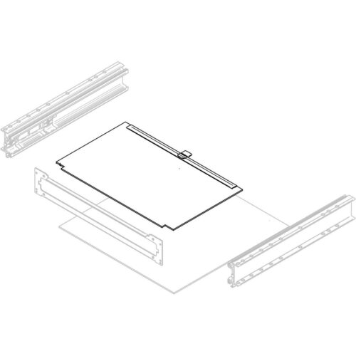 Obere Gehäuseplatte - Thule Ersatzteil Nr. 1500603255 - für Slide-Out V19 Ducato 700