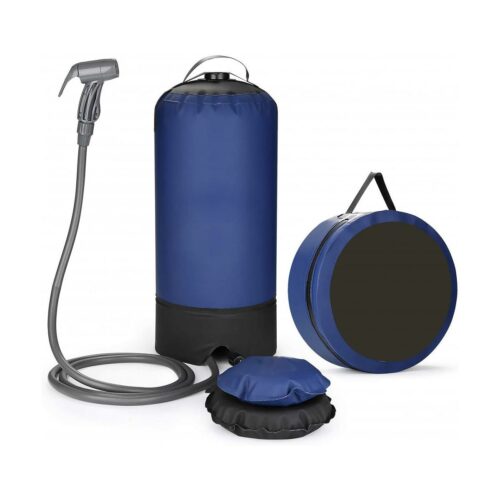 Via Mondo Outdoordusche mit Fußpumpe