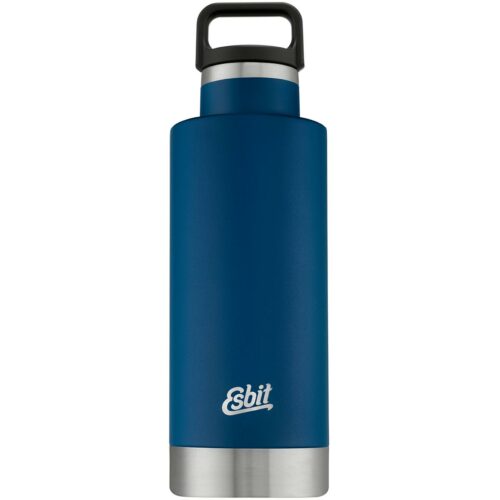 Esbit Sculptor Standard Mouth Isolierflasche, Edelstahl, 750ml, blau