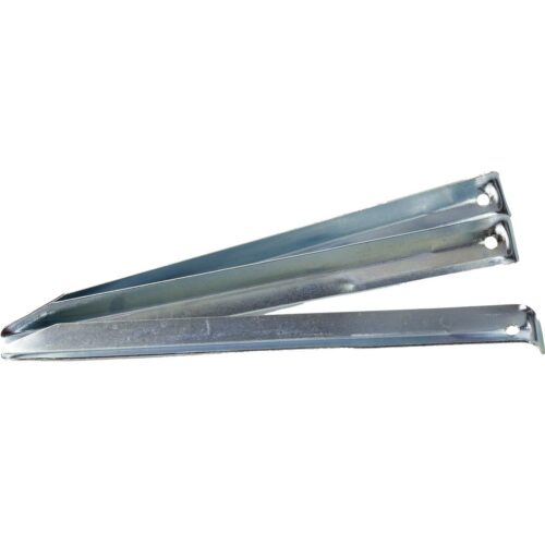 Regatta Steel V Pegs V-Stahlheringe, 23 cm, 9 Zoll, mehrfarbig, 5 Stück