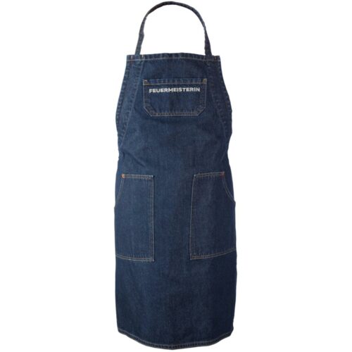 Feuermeisterin Jeansschürze, größenverstellbar
