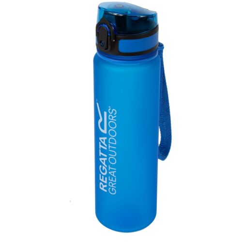 Regatta Tritan-Flasche mit Klappdeckel, 600ml, blau