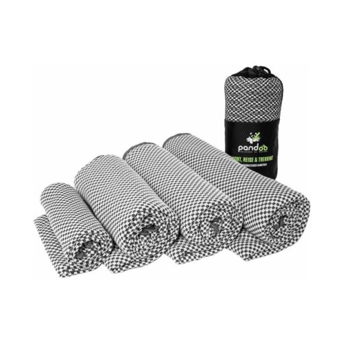 Pandoo Bambus-Handtuch, Gr. M, dunkelgrau