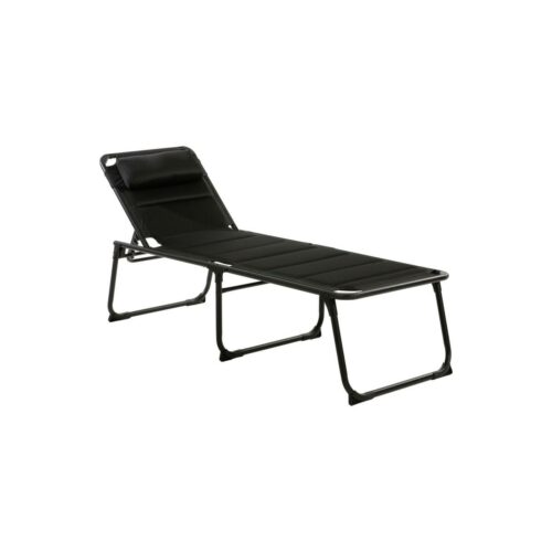 Travellife Barletta Campingliege, schwarz