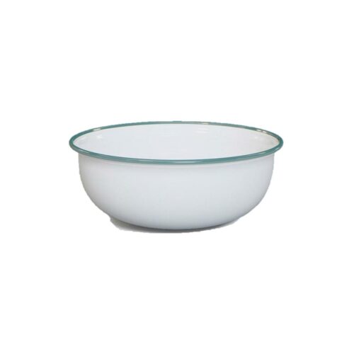 Origin Outdoors Schüssel, Emaille, Ø15cm, weiß