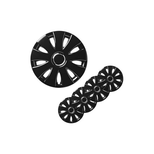 Pro Plus Aura Radblenden Set, 4 Stück, 15 zoll, schwarz