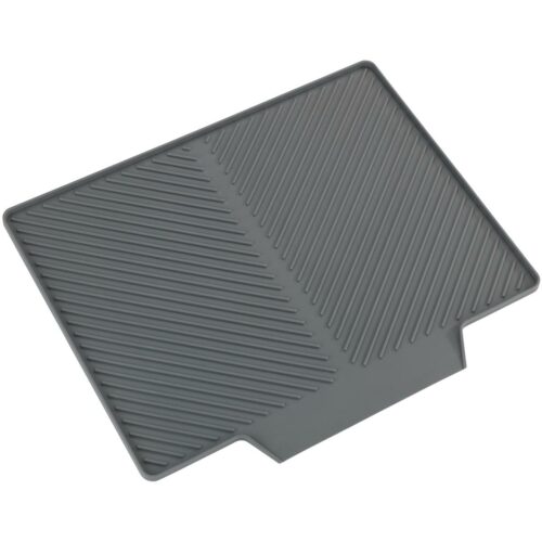 Wenko Nelia Maxi Abtropfmatte, 40x35cm, grau