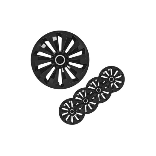 Pro Plus Fox Radblenden Set, 4 Stück, 14 zoll, schwarz