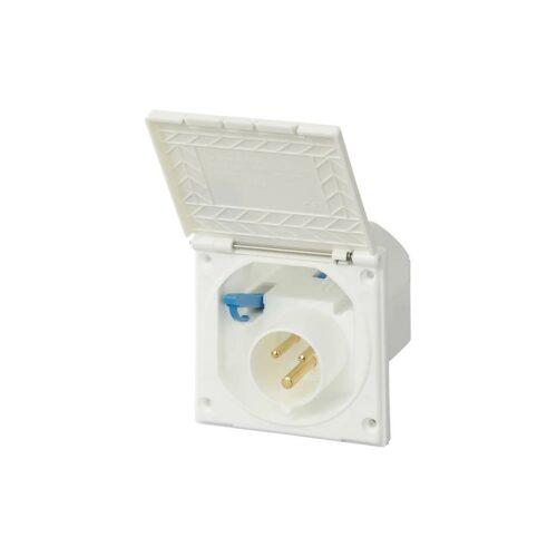 Pro Plus CEE-Einspeisestecker Einbau eckig, 220-240V, 16A