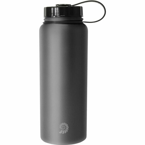 Origin Outdoors Trinkflasche, Edelstahl, 1L, grau