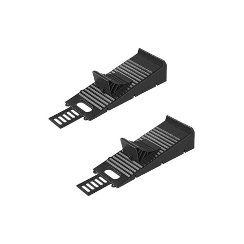 Pro Plus Stufenkeil, schwarz, 2er Set