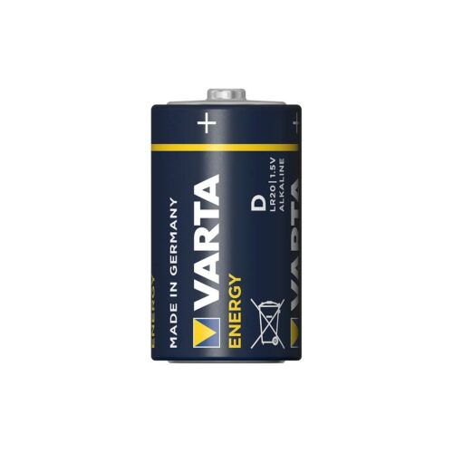 Varta Energy Alkaline Batterien, D, 2er-Pack