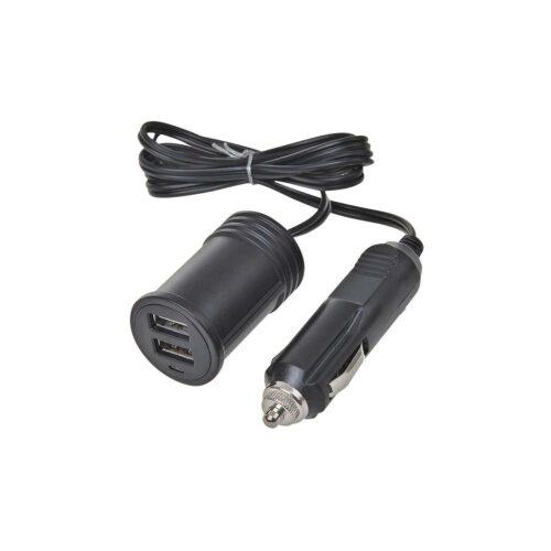Pro Plus Verlängerungskabel, mit 2xUSB-Dosen, 1m, 12V/24V