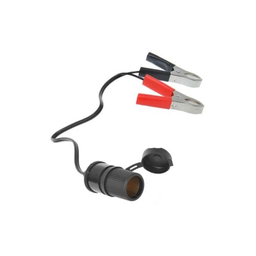 Pro Plus Zigarettenanzünder-Steckdose mit Batterieklemmen, 12V/24V