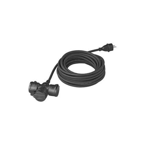 Pro Plus Schuko Steckdose 3-fach, 3x2,5mm², 10m