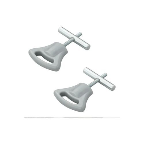 Pro Plus Endstopper mit Plastikknopf für Kederschiene 5-6mm, 2er-Pack