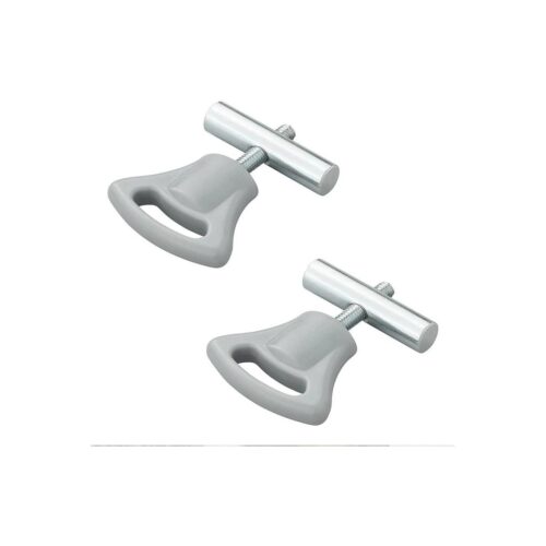 Pro Plus Endstopper mit Plastikknopf für Kederschiene 8-10mm, 2er-Set