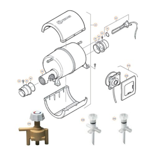Schraube ST - Truma Ersatzteil-Nr. 10010-73700 - für Therme Baureihe 2