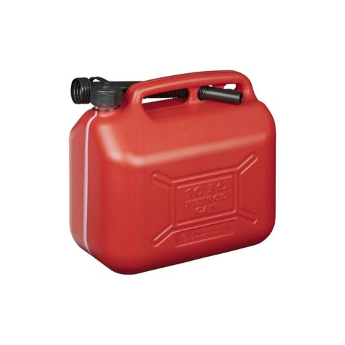 Pro Plus Benzinkanister, Kunststoff, 10L, rot