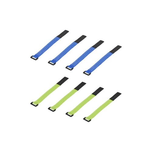 Pro Plus Klett-Kabelbinder Set von 8 Stück