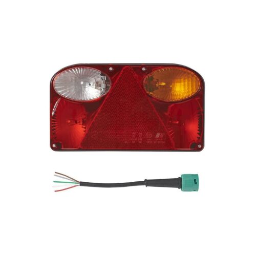 Pro Plus Rückleuchte 6 Funktionen, 237x137mm, rechts, Q parts