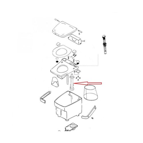 Pumpe/Motor, 24V - Thetford Ersatzteil Nr. 35775 - für Electra Magic