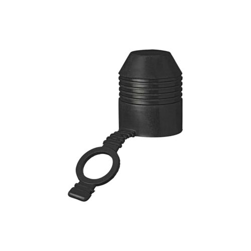 Pro Plus Kugelschutzkappe mit Ring, gummi, schwarz