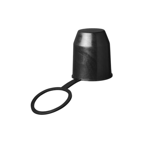 Pro Plus Kugelschutzkappe mit Ring, kunststoff, schwarz