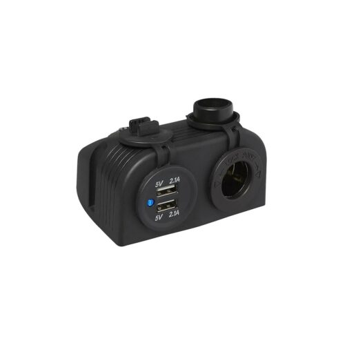 Pro Plus DIN und USB-A Steckdosen Aufbau Kit, 2x2100mA