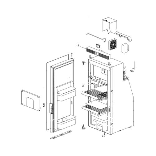 SR Steuergehäuse - Thetford Ersatzteil Nr. 691742 - für MK2