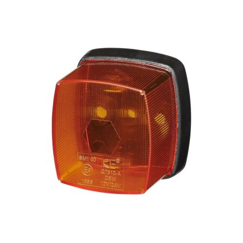 Pro Plus Seitenmarkierungsleuchte, 65x60mm, orange, ohne Glühbirne