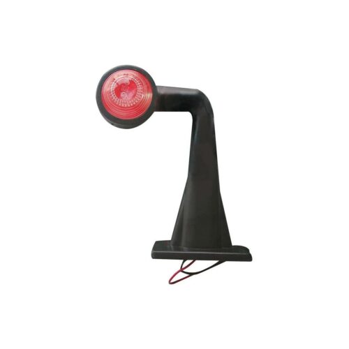 Pro Plus Umrissleuchte, 185mm, rot/weiß, rechtwinklig