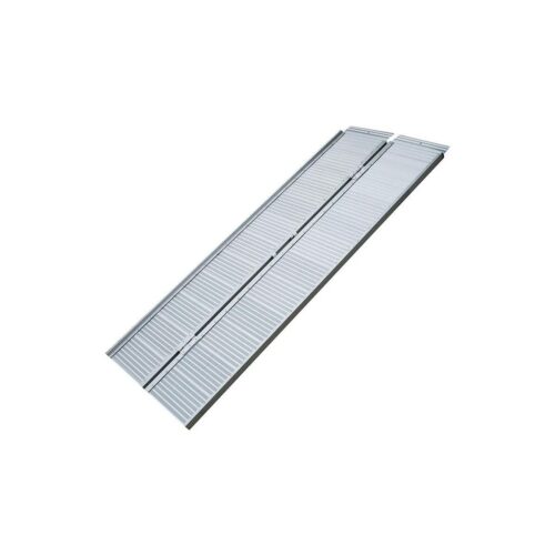 Pro Plus Auffahrrampe für Rollstuhl, alu, klappbar, 122x73cm